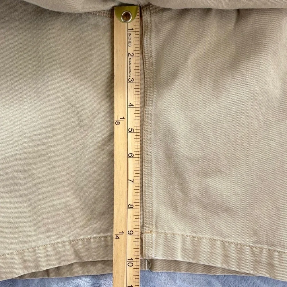 The North Face Mens Khaki Tan Cotton Twill Chino Shorts Size‎ 40 Regular Fit